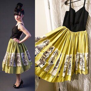 Pinup Couture Mary Blair Commuter Jenny Dress